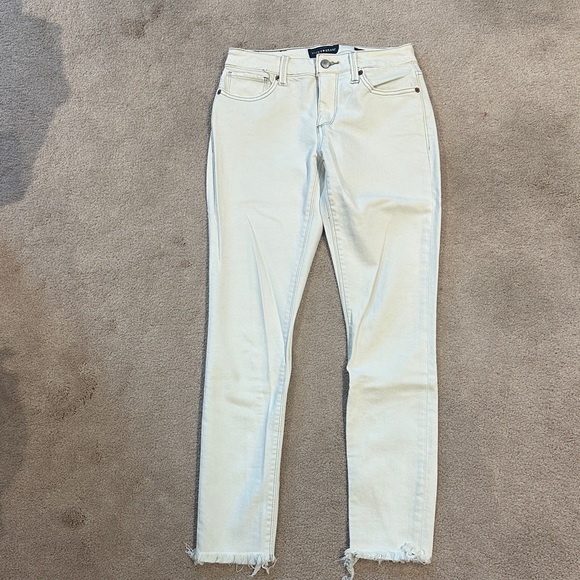 Lucky Brand Women's Skinny Jeans in Cream - Picture 1 of 8